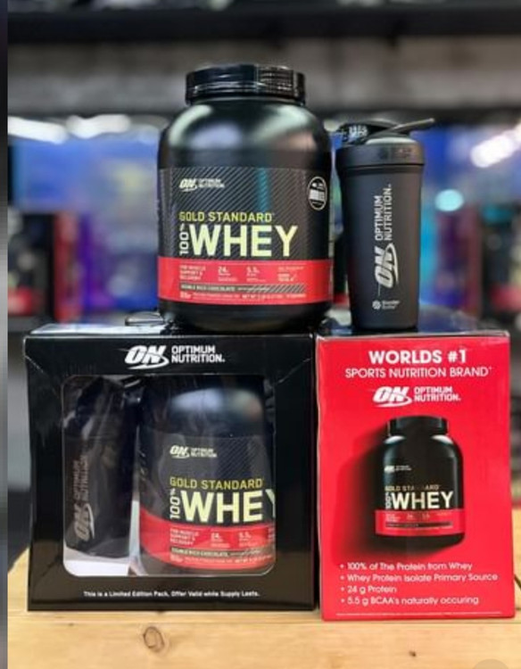 پک لیمیتد پروتئین وی اوپتیموم+شیکر اورجینال بلندرباتل