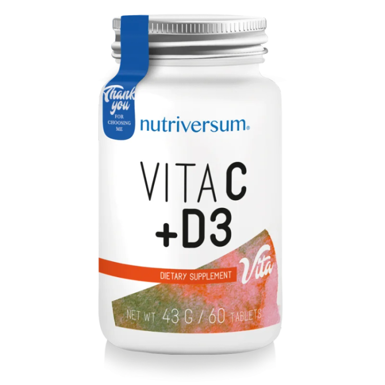 ویتامین دی 3 + سی ناتریورسام VITAMAN D3 Nutriversum