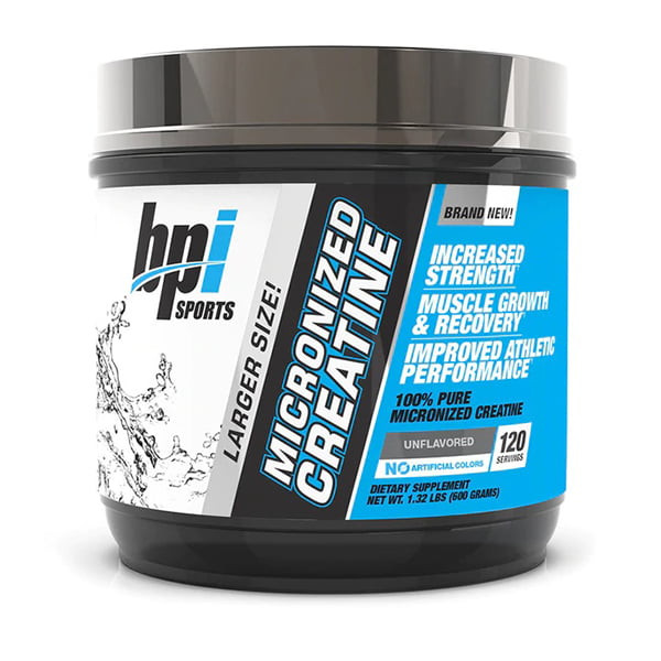 کراتین منوهیدرات ۶۰۰ گرمی بی پی آی