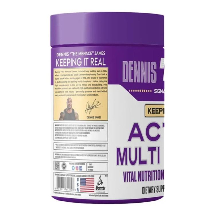 مولتی ویتامین اکتیو دنیس جیمز