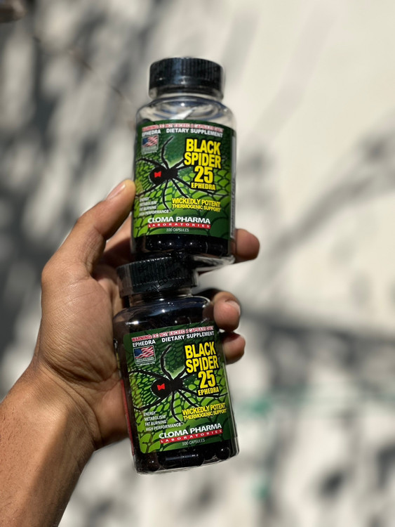 چربی سوز ورزشی بلک اسپایدر اورجینال آمریکا