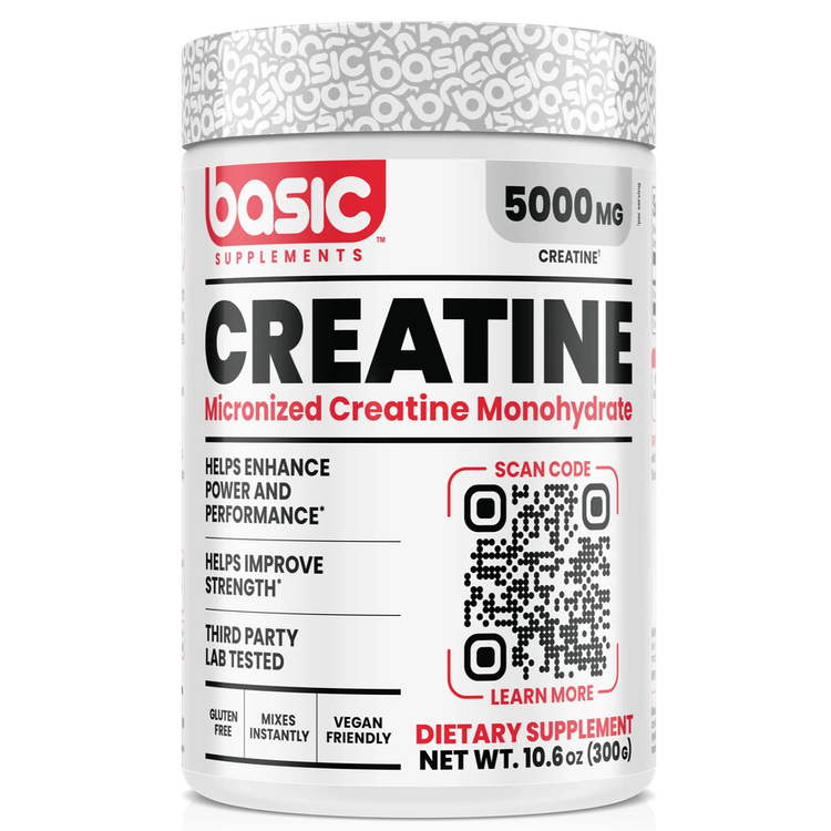 کراتین منوهیدرات بیسیک آمریکا اورجینال Basic Supplements Creatine