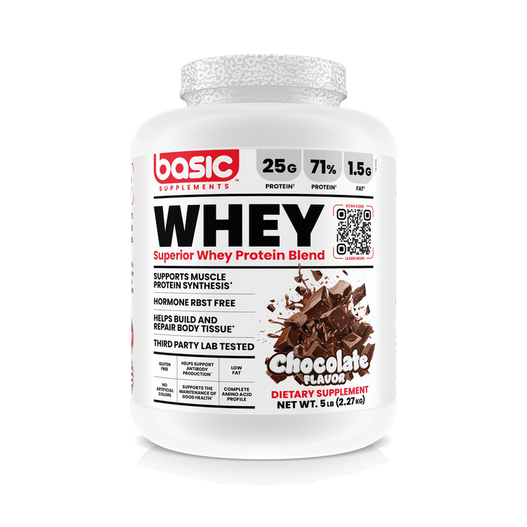 پروتئین وی بیسیک آمریکا اورجینال طعم شکلات Superior Whey Protein Blend Basic Supplements
