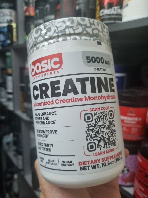 کراتین منوهیدرات بیسیک آمریکا اورجینال Basic Supplements Creatine