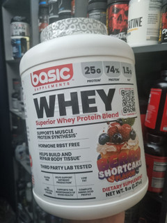 پروتئین وی بیسیک آمریکا اورجینال طعم کیک بری Superior Whey Protein Blend Basic Supplements
