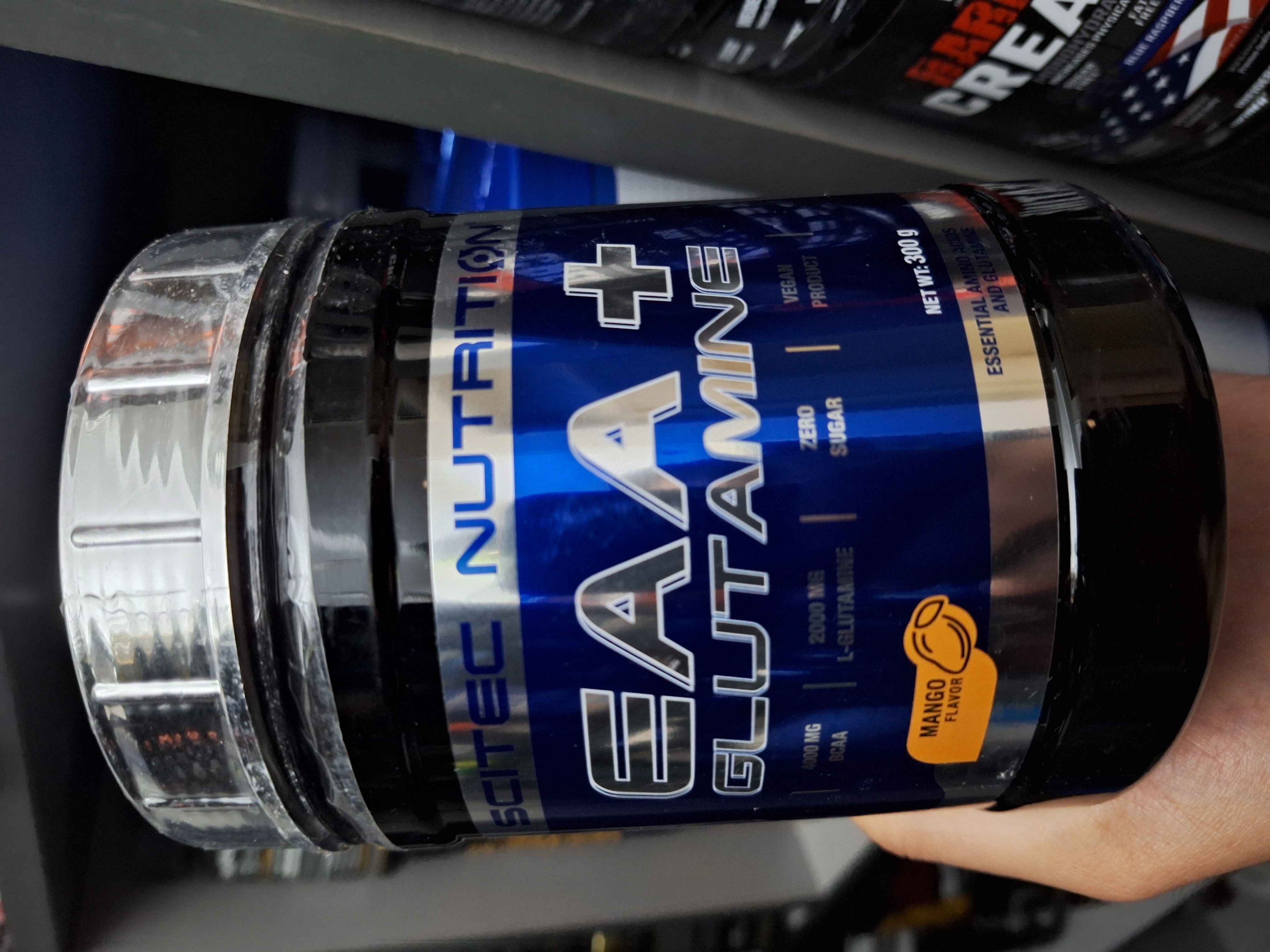 آمینو EAA + گلوتامین SCITEC
